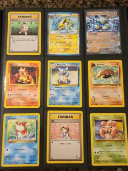 Pokemon Card Lot Vintage WOTC Modern Binder Collection Holos Ultra Rares Topps - Image 5