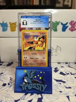 Magmar Neo Genesis 1st Edition 40/111 CGC 8.5 NM-MT Blue Label Pokemon Card - Image 1