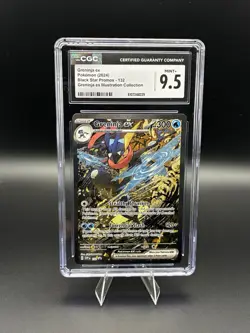 Greninja ex 132 Sv: Scarlet & Violet Promo Card Holo CGC MINT+ 9.5 - Image 1