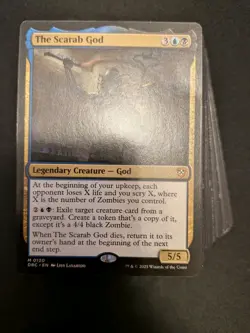 MTG EDH Commander Deck - The Scarab God - Zombie Theme - Image 1