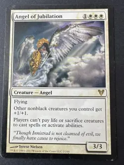 Angel of Jubilation Avacyn Restored Regular NM X1 MTG Magic The Gathering - Image 1