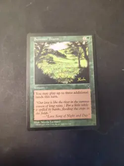 Summer Bloom Visions LP~ 122/167 Regular Uncommon/MTG - Image 1
