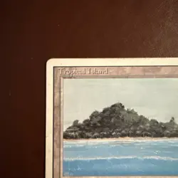 MTG Magic the Gathering Tropical Island Dual Land Revised Edition - Image 2