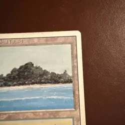 MTG Magic the Gathering Tropical Island Dual Land Revised Edition - Image 3