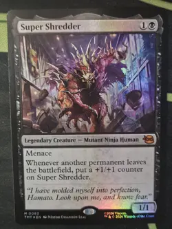 *FOIL* Super Shredder TMNT (TMT) 83 NM M MTG - Image 1