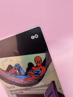 Reprieve (FOIL) Borderless Marvel MTG MAR 0005 Spider-Man Eternal-Legal Foil - Image 3