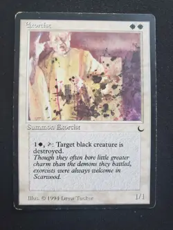 Exorcist - The Dark *MP* Moderate Play MTG - Image 1