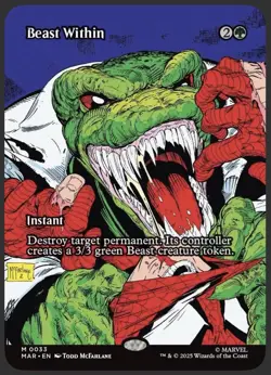 Beast Within (Borderless) Marvel Universe Eternal-Legal Regular - Image 1