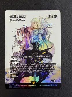 Cecil Harvey - Tymna the Weaver (Showcase) Final Fantasy MTG - FOIL - Pack Fresh - Image 1