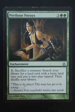 Magic The Gathering MTG PERILOUS FORAYS Ravnica: City of Guilds MP Played - Image 1