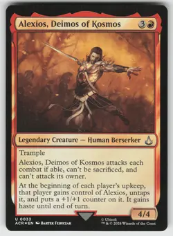 Alexios, Deimos of Kosmos Foil U Universes Beyond: Assassin's Creed 33 MTG - Image 1