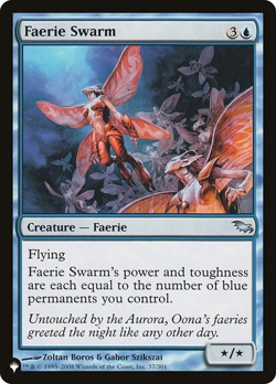 MTG - Faerie Swarm - The List - Magic the Gathering - Image 1