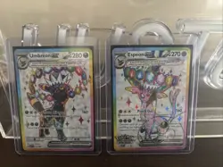 Pokemon TCG Umbreon Ex & Espeon Ex-Prismatic - Portuguese NM - Image 1