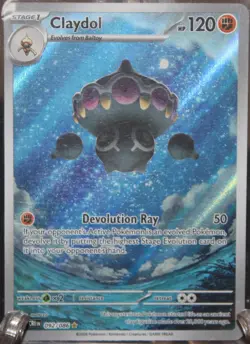 Claydol 092/086 Me04: Chaos Rising Holo rare illustration POKEMON TCG - Image 1