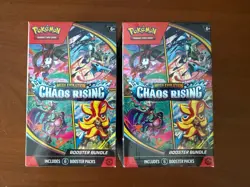 2X Chaos Rising Booster Bundles • FACTORY SEALED • Pokemon TCG - Image 2