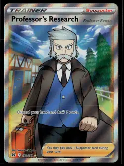 Professor's Research 150/159 Crown Zenith Rare Ultra Pokemon - Image 1