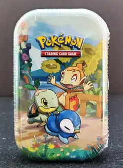 Sealed Pokemon Celebrations 25th Anniversary Mini Tin (TurtwigChimcarPiplup) - Image 1