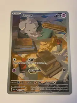Espurr 95/88 Pokemon Illustration Rare Perfect Order English NM - Image 1