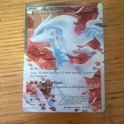 The Pokemon Company Pokemon TCG Reshiram RC22/RC25 Full Art Holo Ultra Rare - Image 1