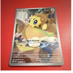 Pokemon TCG Joltik Full Art Holo Illustration Rare 196/182 Paradox Rift 40 HP EN - Image 1