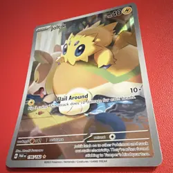 Pokemon TCG Joltik Full Art Holo Illustration Rare 196/182 Paradox Rift 40 HP EN - Image 3