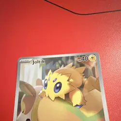Pokemon TCG Joltik Full Art Holo Illustration Rare 196/182 Paradox Rift 40 HP EN - Image 4