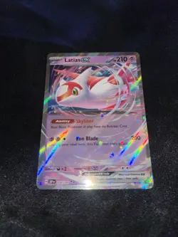 Pokemon TCG Latias EX Surging Sparks Scarlet & Violet Double Rare Card 76/191 NM - Image 1