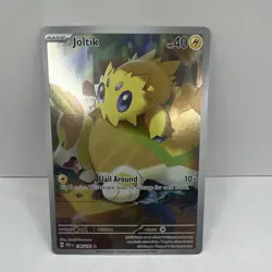 Pokemon TCG Joltik 196/182 Paradox Rift Illustration Rare Holo Card - Image 1