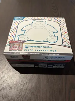 151 POKEMON CENTER ELITE TRAINER BOX ETB SCARLET & VIOLET SEALED ENGLISH MINTY - Image 2