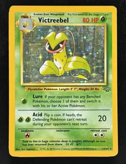 🍃 Victreebel 14/64 Jungle Unlimited Holo LP/ NM WOTC Vintage Pokemon - Image 2