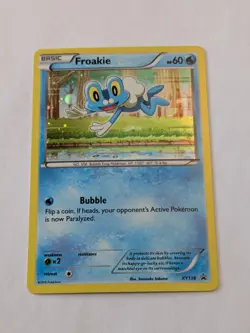 2016 Pokemon TCG: FROAKIE Holo XY138 Black Star Promo Cosmos Holo - Nm - Image 1