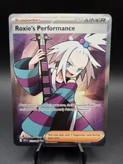 Roxie's Performance 112/086 ME04: Chaos Rising NM Pokemon TCG Ultra Rare - Image 1