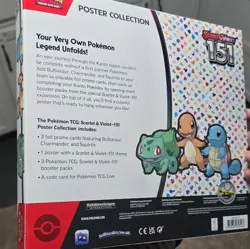 Pokemon TCG Scarlet & Violet 151 Poster Collection Box 3 Promo English 2023 - Image 2