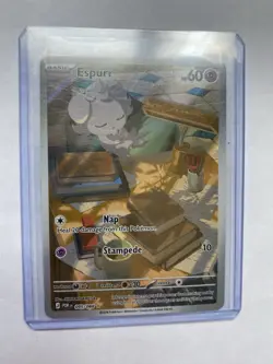 Espurr IR 095/088 - Illustration Rare - Pokemon TCG Perfect Order Pack Fresh - Image 1