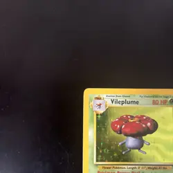 Pokemon TCG Vileplume Jungle Holo Card 15/64 1st Edition Rare, NM Condition - Image 3
