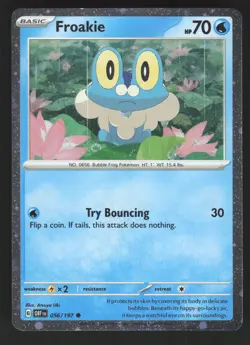 Froakie 056/197 Cosmos Holo Pokemon TCG Promo NM - Image 1