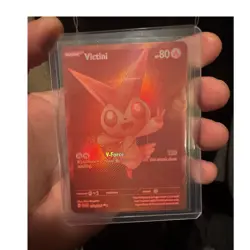 Pokemon TCG Victini 171/086 Holo Rare Black & White Basic 80 HP English - Image 1