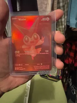 Pokemon TCG Victini 171/086 Holo Rare Black & White Basic 80 HP English - Image 3