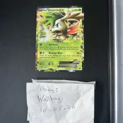 Pokemon TCG Shaymin EX Next Destinies 5/99 Holo Rare LP Condition - Image 1