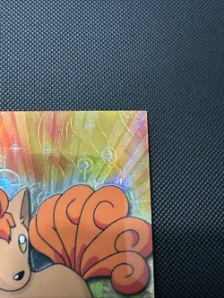 Pokemon Topps Chrome Vulpix #37 Spectra Holo - Image 3
