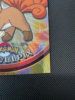 Pokemon Topps Chrome Vulpix #37 Spectra Holo - Image 4
