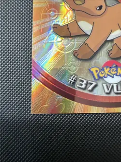 Pokemon Topps Chrome Vulpix #37 Spectra Holo - Image 5