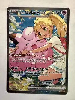 Lillies Clefairy EX 280/217 SIR Ascended Heroes Pokemon English - Image 1