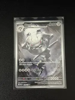 Pokemon TCG Steelix 150/132 Illustration Rare, Mega Evolution - Image 1