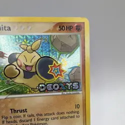 The Pokemon Company Makuhita 65/107 Deoxys Reverse Holo Common MP - Image 2