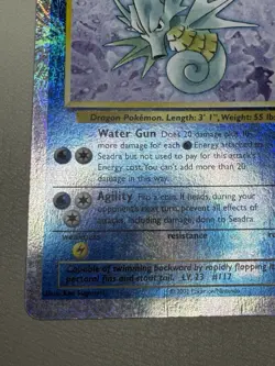 Pokemon Seadra 63/110 Legendary Collection Reverse Holo 2002 - Image 2