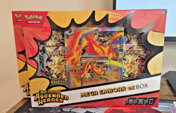 Pokemon TCG: ME Ascended Heroes Mega Emboar EX Factory Sealed Box - Image 1