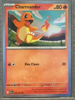Charmander 020/217 (Cosmos Holo) Ascended Heroes Promo Pokemon TCG NM - Image 1