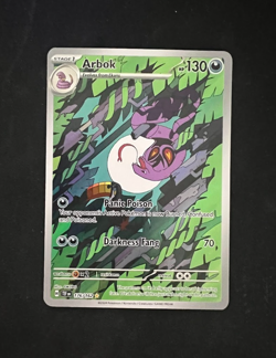 Arbok 176/162 Scarlet & Violet Temporal Forces Pokemon Card Holo Near Mint - Image 1