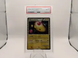 Pokemon TCG HeartGold & SoulSilver Ampharos Prime 105/123 Holo PSA Graded 8 2010 - Image 1